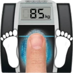 weight finger scanner prank android application logo